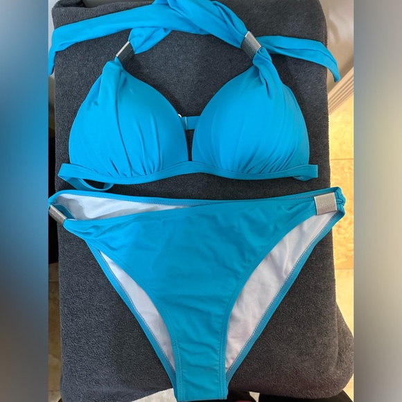 Swim New Aqua Blue Bathing Suit Poshmark